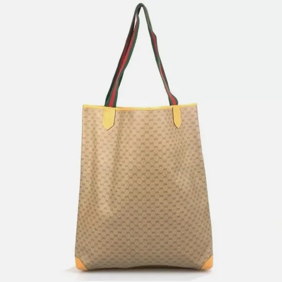 Gucci Sherry Line Handbag | Tote Vintage - Picture 4 of 11